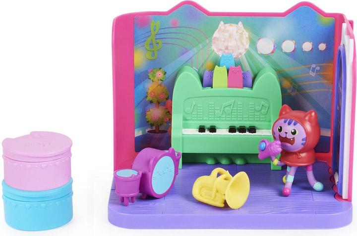 Actual product image Gabby's Dollhouse Deluxe Room DJ Catnip's Music