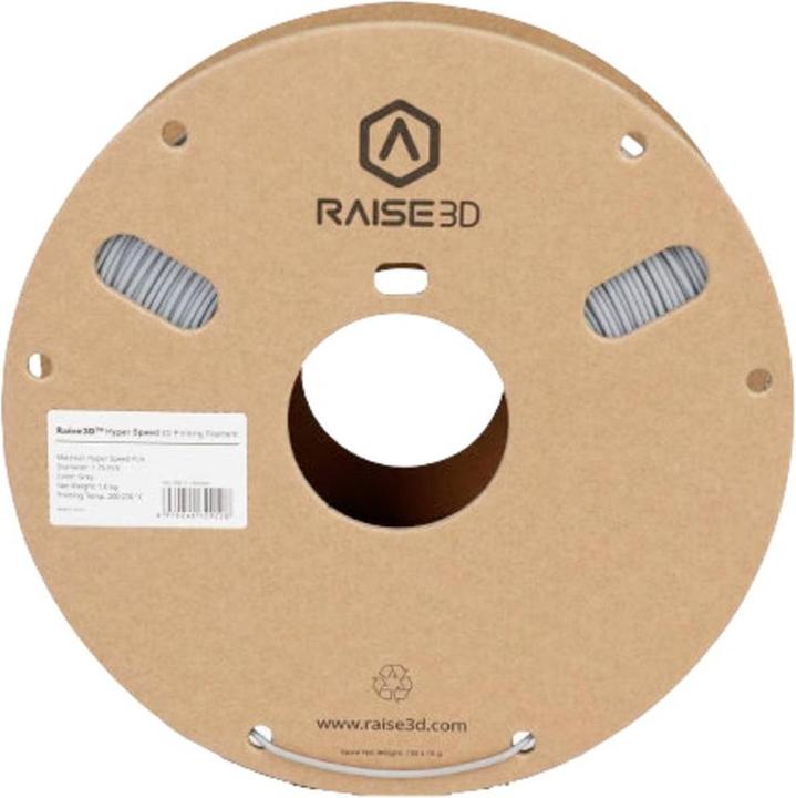 Immagine prodotto Raise3D Filamento Hyper Speed PLA grigio 1,0 kg 1,75 mm (PLA, 1.75 mm, 1000 g)