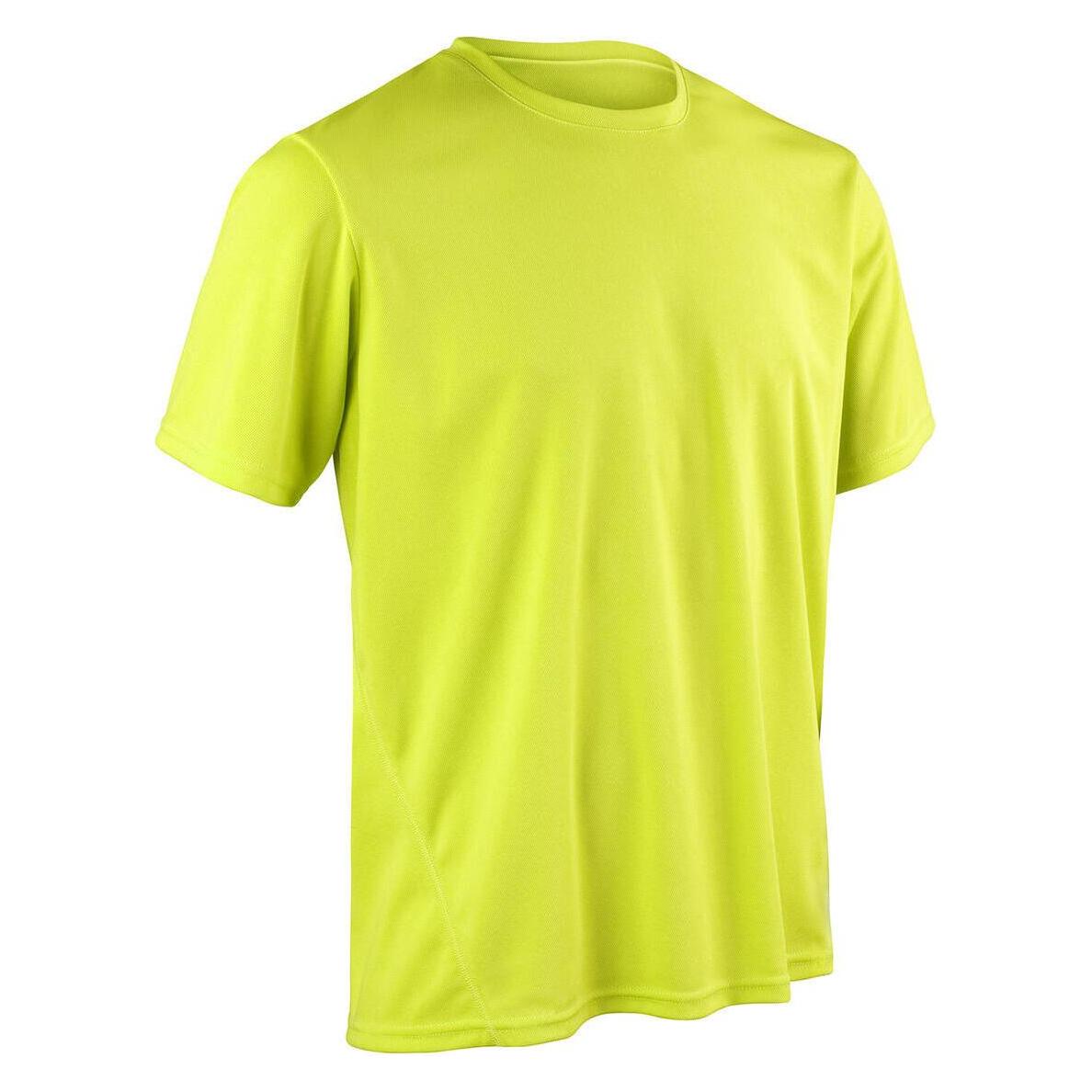 Spiro, Herren, Funktionsshirt, Men's Quick Dry Shirt (M), Grün, Gelb, M