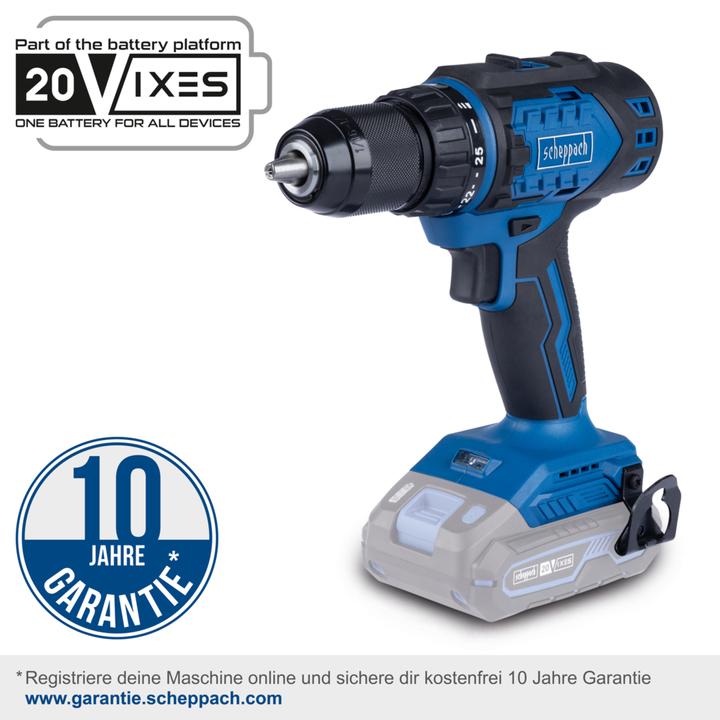 Produktbild Scheppach Akku-Bohrschrauber BC-DD60-X (DIY) (Batteriebetrieb)