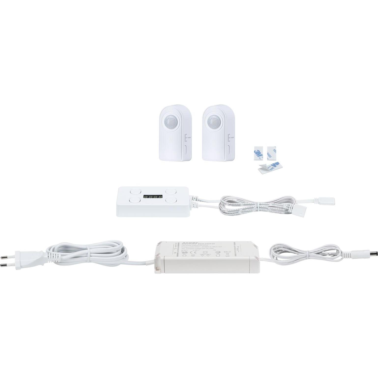 Paulmann, Striscia LED, MaxLED Stair Installationsset (Bianco caldo, 250 cm, Interno)