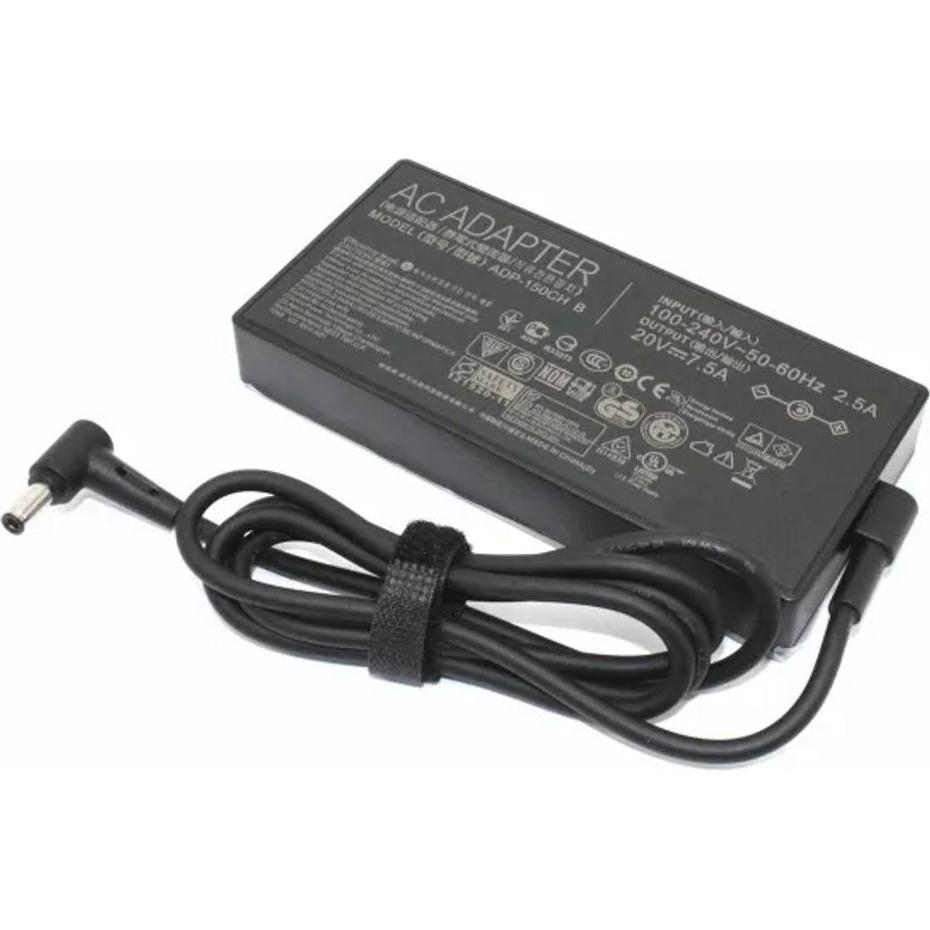 ASUS 150W Adapter 20V 3-pin 6Phi ROG Case (150 W), Alimentatore per notebook