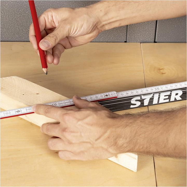 Actual product image Stier Folding rule 2m (2 m)