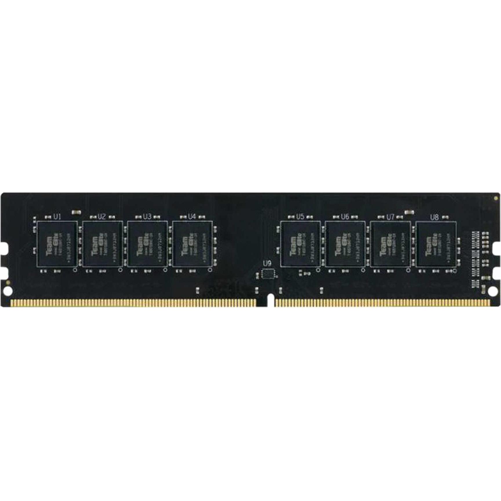 Team Group élite (1 x 8GB, 2666 MHz, DDR4-RAM, DIMM), Memoria RAM, Nero
