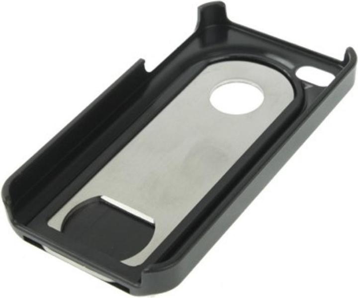 Produktbild König Design Schutzhülle Hard Case Hülle Flaschenöffner für Handy iPhone 4 & 4S Schwarz (Apple iPhone 4, Apple iPhone 4s)