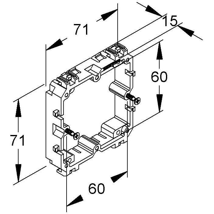 Thumbnail - HKL, Abzweigdose, Geräteträger