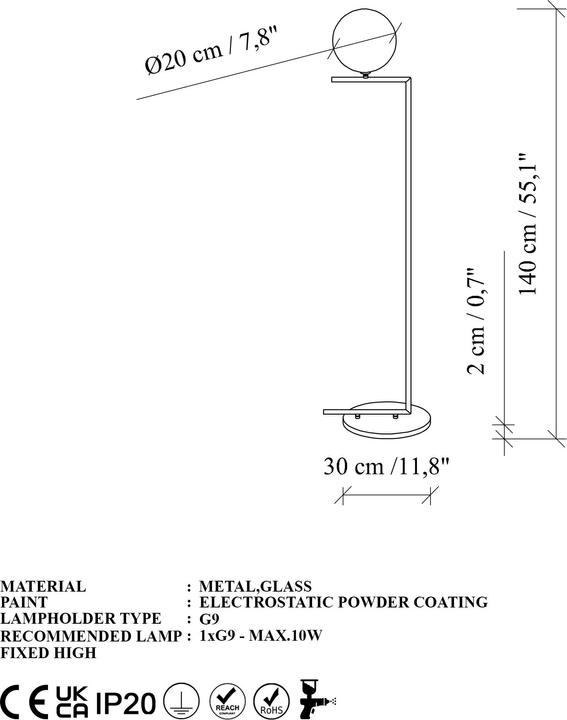 Image du produit Opviq Luminar Floor Lamp
