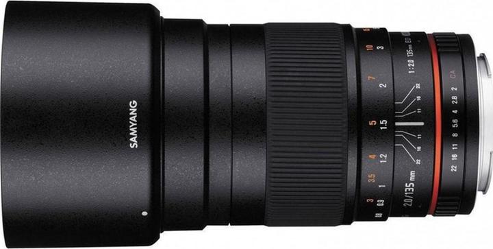 Actual product image Samyang 135mm f/2 - f/22 ED UMC - Canon EF (Canon EF, full size)