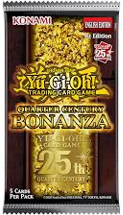 Yu-Gi-Oh Quarter Century Bonanza Booster Pack - 1st Edition -! - EN (English, Booster Pack)