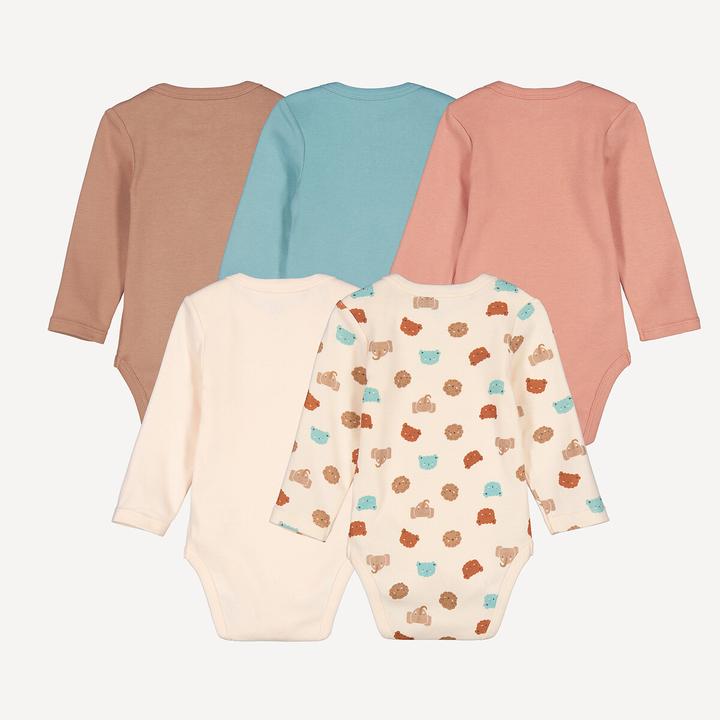 Produktbild La Redoute Collections 5er-Pack Langarm-Bodys (80)
