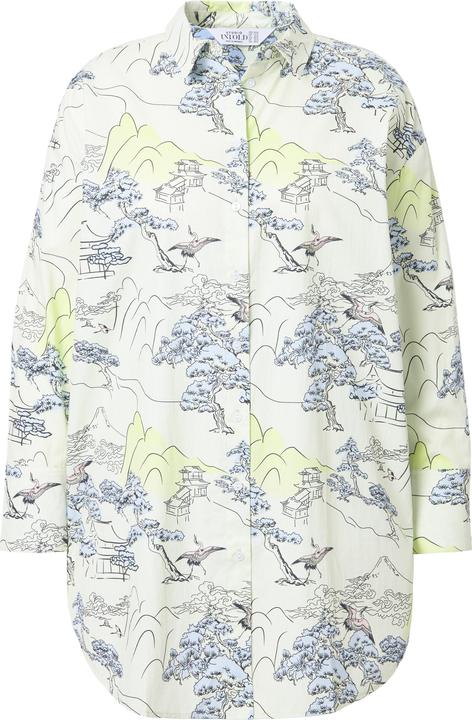 Produktbild Studio Untold Oversize-Hemdbluse, Alloverprint, Langarm (50, 52)