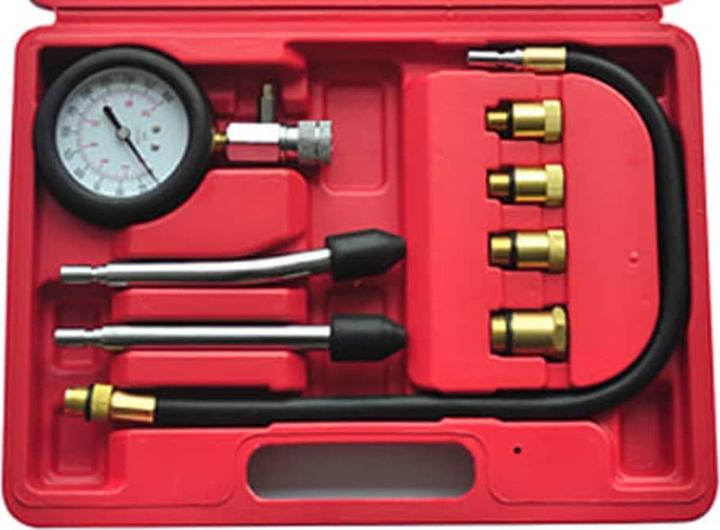 Actual product image Diverse Hardware 9-piece compression tester set for petrol engines