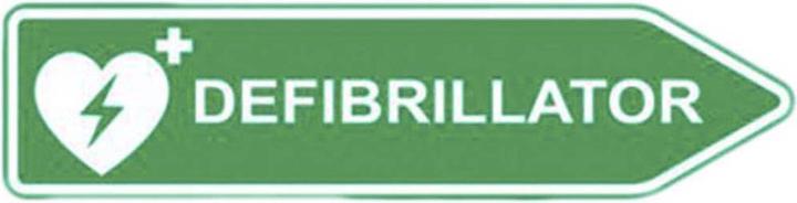 Immagine prodotto MedX5 Segnale DAE Segnale stradale di localizzazione del defibrillatore (Accessori per kit di primo soccorso)