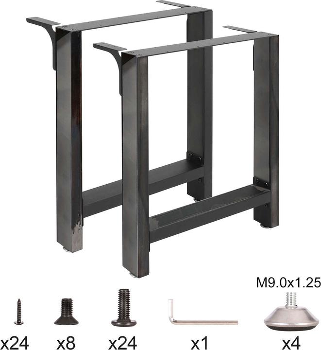Immagine prodotto Wiltec Set di gambe da tavolo