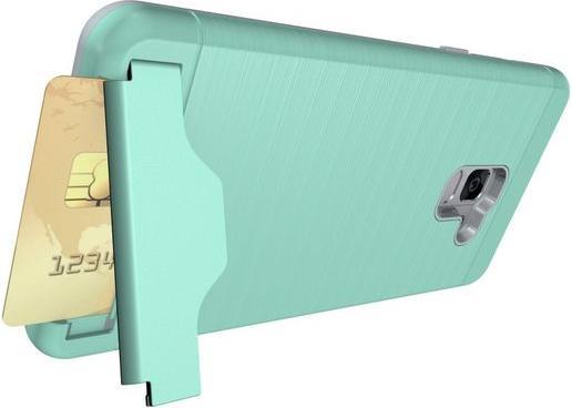 Produktbild MU Classic Hart und Soft Plastik Hülle mit Kickstand (Samsung Galaxy A8 (2018))