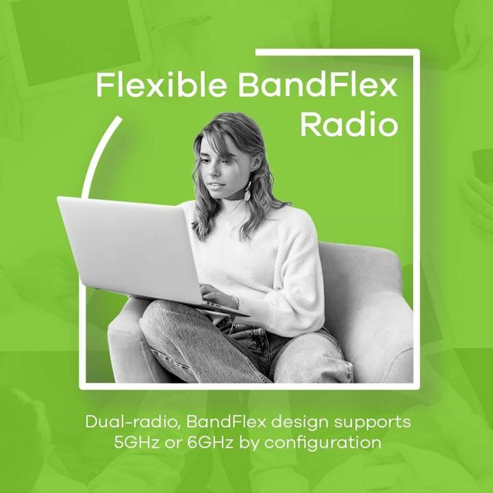 Immagine prodotto Zyxel NWA90BE Pro 4-Stream WiFi 7 Dual-Radio NebulaFlex AccP (4324 Mbit/s)