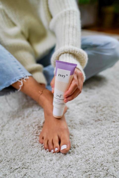 Actual product image Tvey Foot cream runs 75 ml (Foot cream & foot gel, 75 ml)