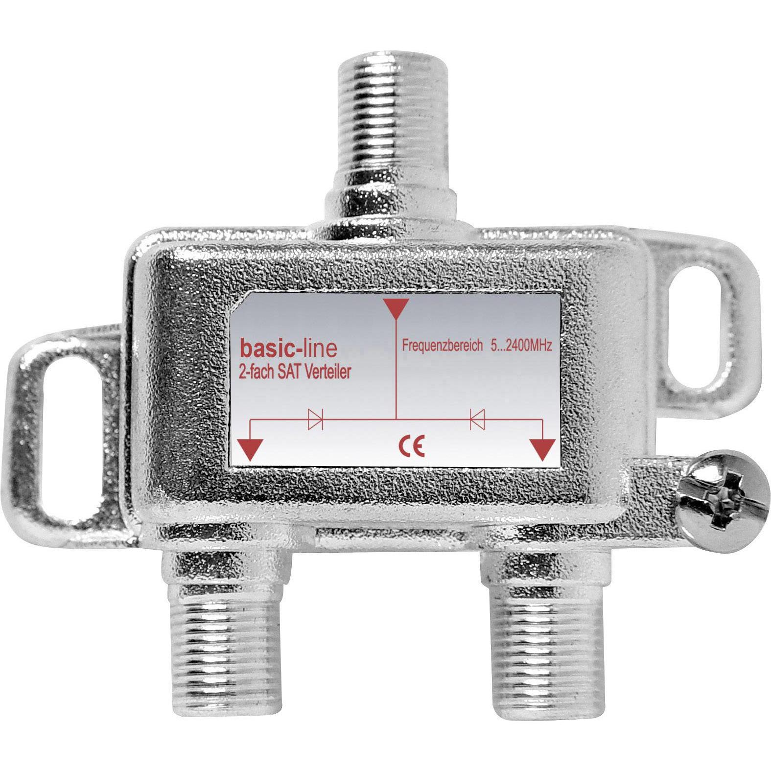 Renkforce SAT-Verteiler (Verteiler), SAT Zubehör, Silber
