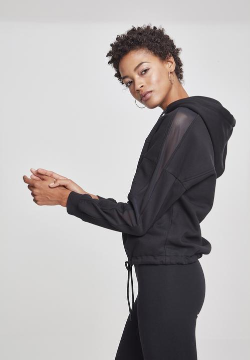 Produktbild Urban Classics Ladies Oversized Tech Mesh Inset Hoody (XL)