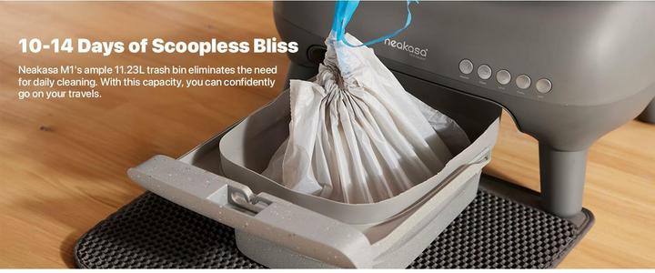 Actual product image Neakasa M1 litter tray (Self-cleaning litter tray)