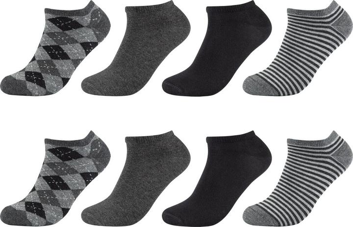 Produktbild S.Oliver Unisex essentials patterned Sneaker 8p (8er Pack, 39, 42)