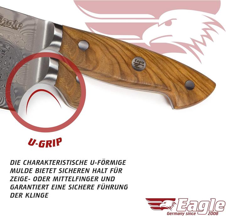 Produktbild Eagle U-Grip Nakirimesser (18 cm)