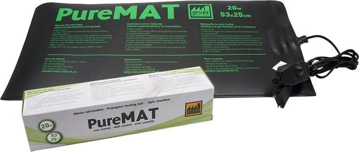 Pure Factory PureMAT Heizmatte 53x25cm mit Temperaturkontrolle