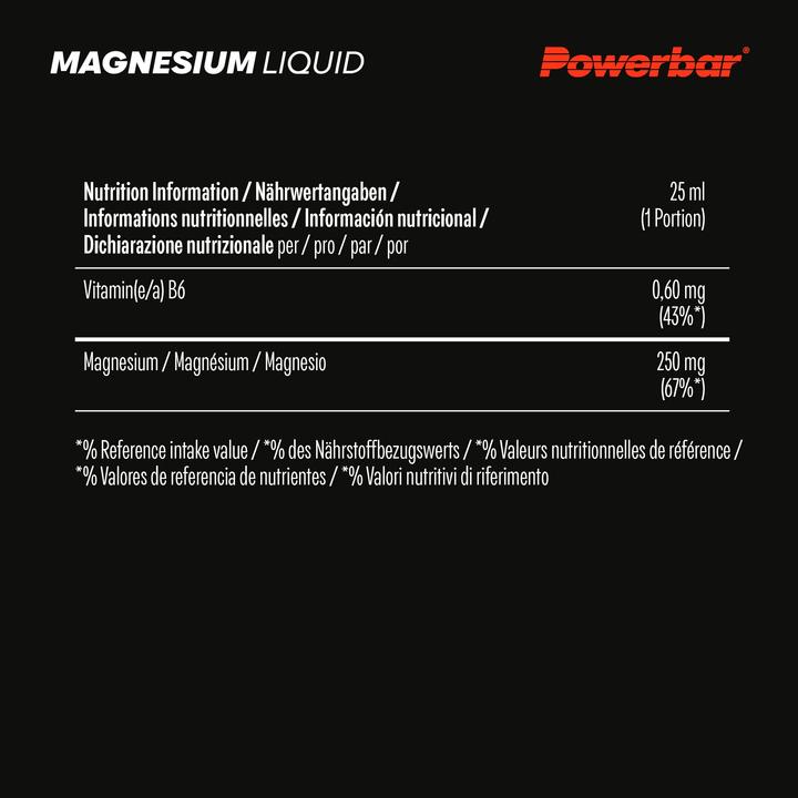Actual product image Powerbar Magnesium Liquid (1 pcs., Liquid, 25 ml)