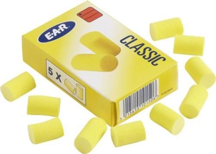 Image du produit 3M Bouchons d'oreilles E-A-R CLASSIC SNR 28 dB 250 PA/Krt.5 PA/Pk. (500 x)