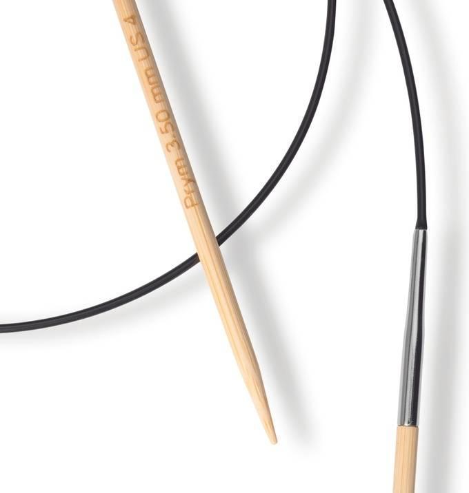 Image du produit Prym Aiguilles circulaires BAMBUS 3.50 mm, 80 cm