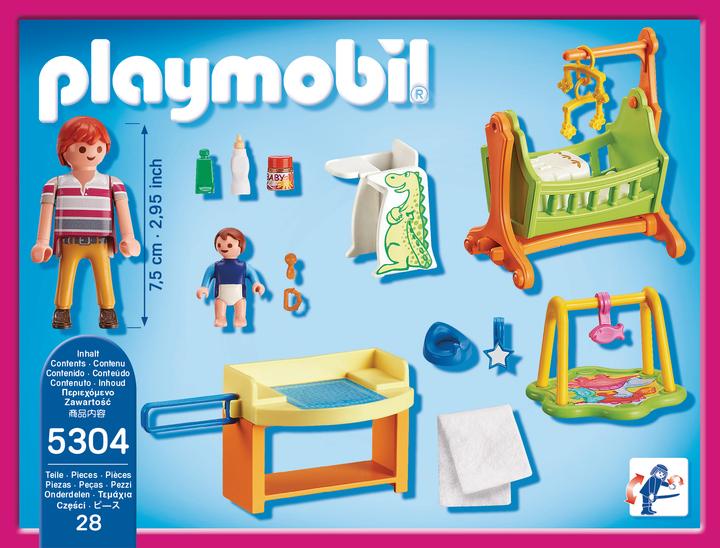 Produktbild Playmobil Babyzimmer mit Wiege (5304)
