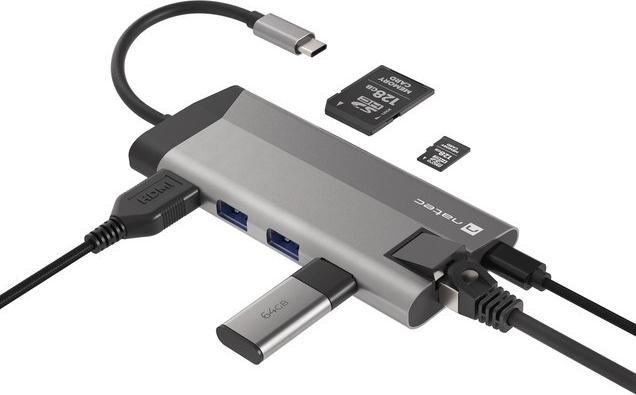Actual product image Genesis NATEC multiport Fowler Plus USB-C (USB-C)