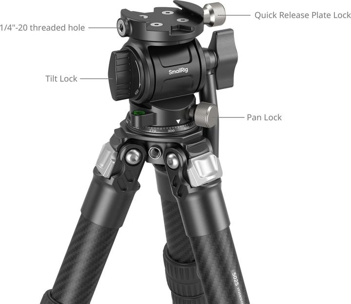 Productafbeelding SmallRig Set tafelstatieven voor zwaar gebruik 5025 (Koolstof)