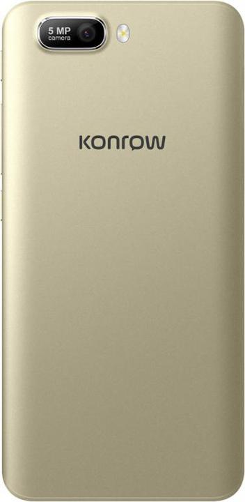Immagine prodotto Konrow City 55 - Android 8.1 - 3G - Écran 5.34" - 8Go, 1Go RAM - Or (8 GB, Oro, 5.34", 3G)