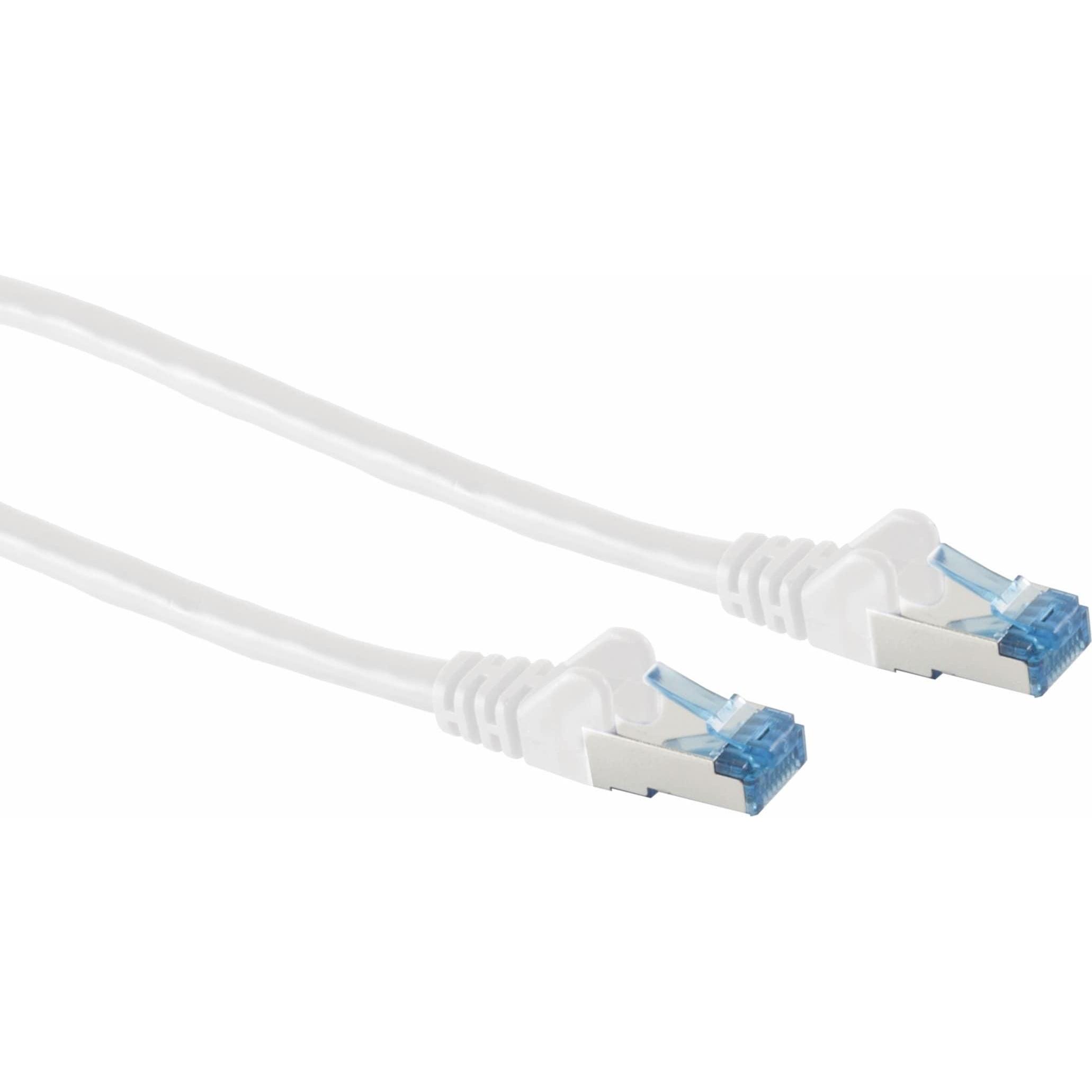 Shiverpeaks S/CONN maximum connectivity Netzwerkkabel-Patchkabel, cat 6A, S/FTP, PIMF, weiss, 3,0m (S/FTP, CAT6, 3 m), N...