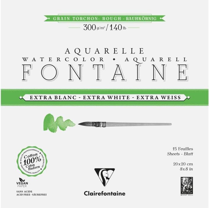 Immagine prodotto Clairefontaine Aquarellpapier (300 g/m²)