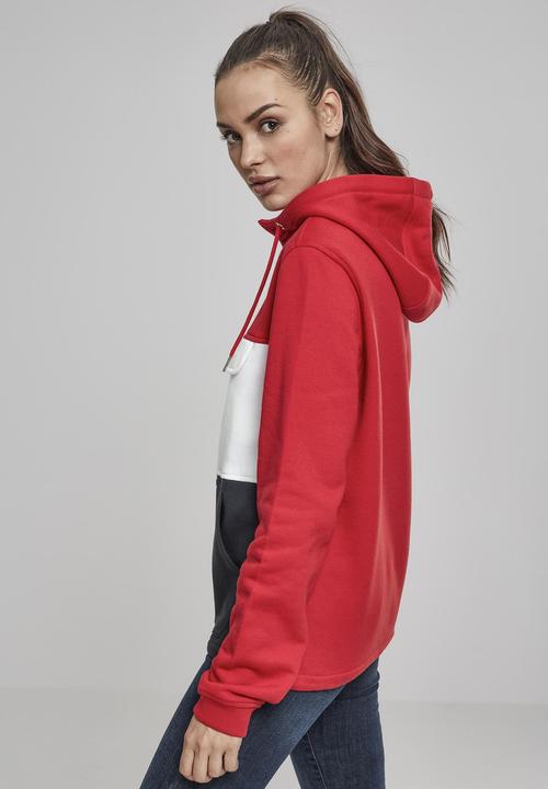Produktbild Urban Classics Ladies Color Block Sweat Pull Over Hoody (S)