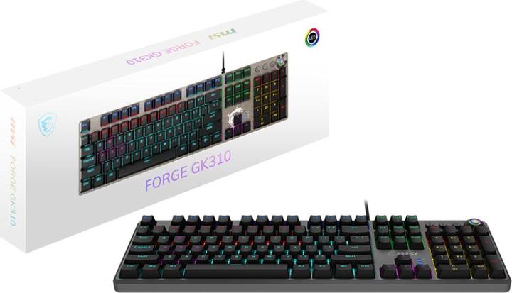 Actual product image MSI Forge GK310 (DE, Cable)