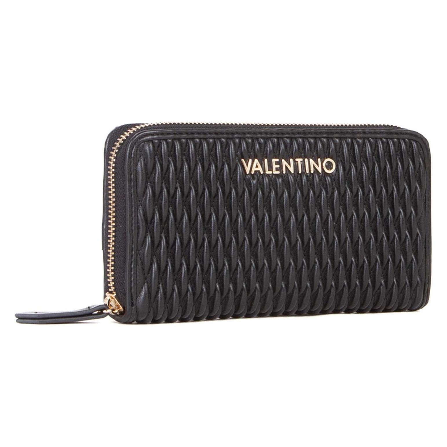 Valentino, Damen, Portemonnaie, Frequency Re Zip Around Wallet, Schwarz