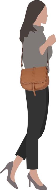 Actual product image Picard Dallas shoulder bag leather 21.5 cm