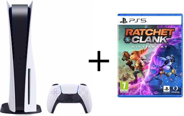 Produktbild Sony Playstation 5 + Ratchet & Clank: Rift Apart