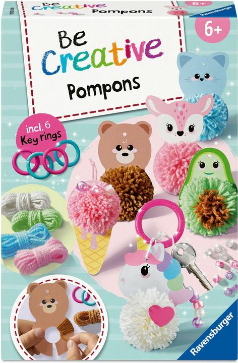 Image du produit Ravensburger BeCreative - Pompons Kawaii