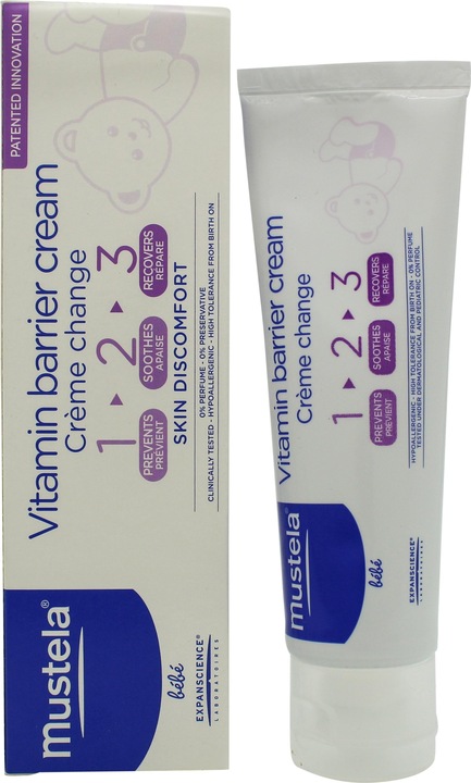 Actual product image Mustela Wound protection cream 1 > 2 > 3