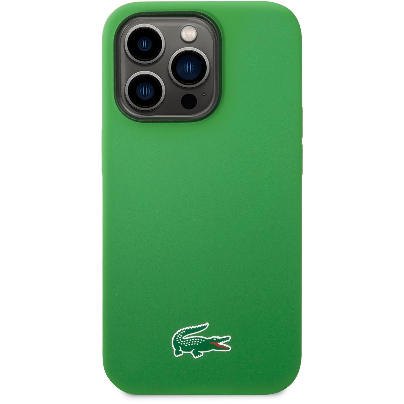 Thumbnail - Lacoste LCHMP14LSLON iPhone 14 Pro 6.1" zielony/green hardcase Silicone MagSafe (Apple iPhone 14 Pro), Smartphone Hülle,...