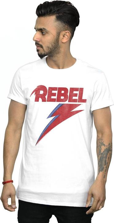 Image du produit David Bowie - T-shirt DISTRESSED REBEL - Homme (4XL)