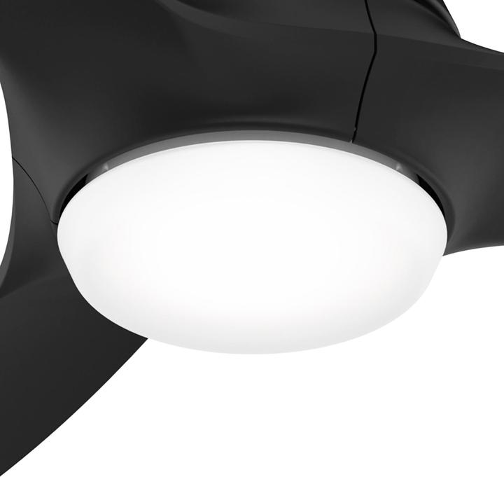 Produktbild Hunter Fans DC Deckenventilator Calabasas LP Schwarz mit LED (41 dB)