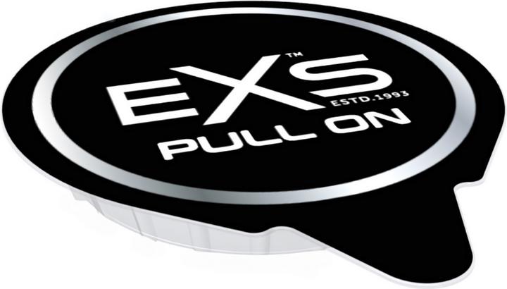 Produktbild EXS «Pull» Kondomkarte mit 3 latexfreien, absolut geruchlosen Kondomen (3 Stk.)