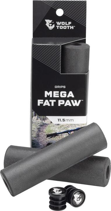 Wolf Tooth Mega Fat Paw Grip, 135/40mm, black