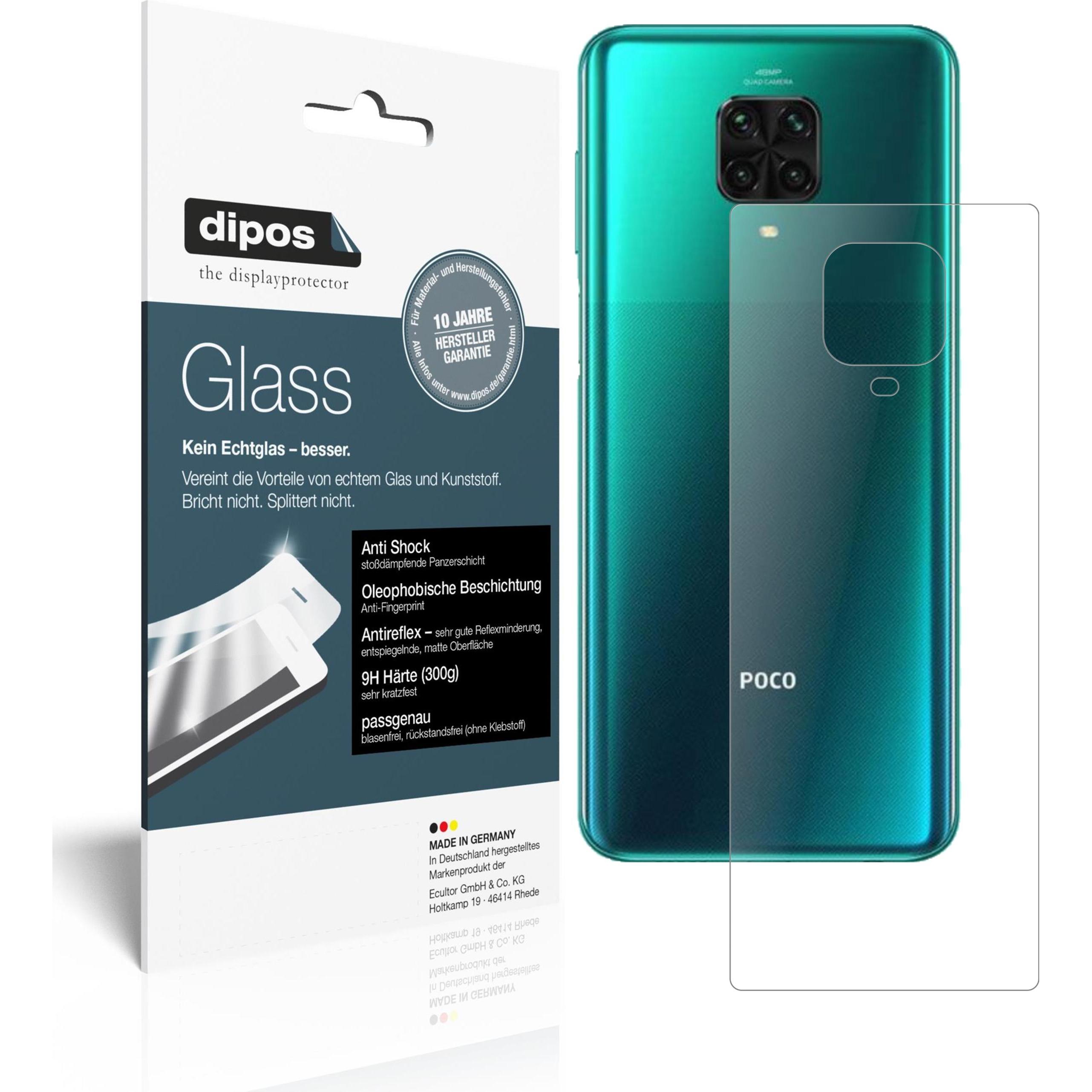 Dipos Displayschutz Anti-Shock (1 Stück, Xiaomi Poco M2 Pro), Smartphone Schutzfolie, Transparent