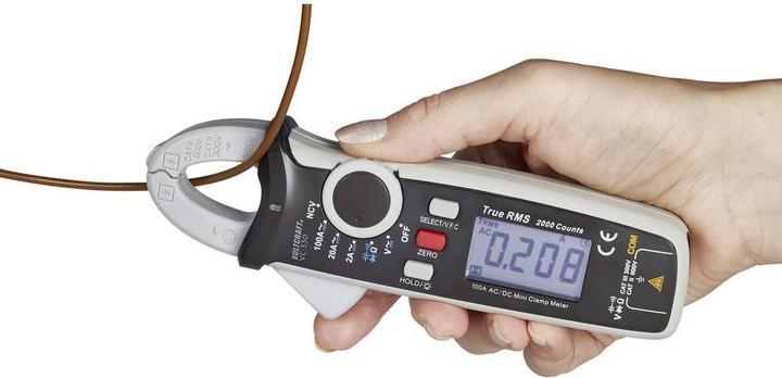 Produktbild Voltcraft AC/DC-TrueRMS-Stromzange (CAT II 600V, CAT III 300V)